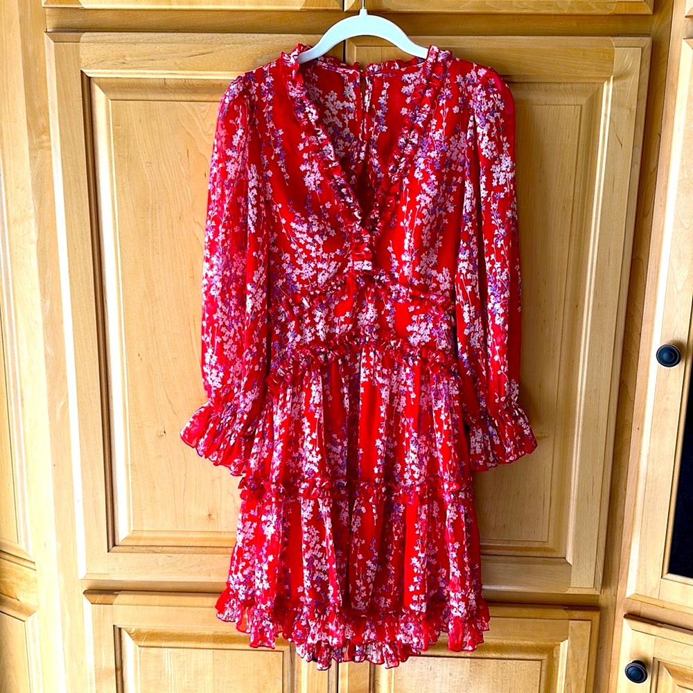 VICI Shake It Up Floral Ruffle Dress - Picture 2 of 13